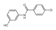 4-Chloro-3'-hydroxybenzanilide结构式
