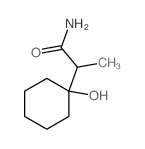 2-(1-hydroxycyclohexyl)propanamide结构式