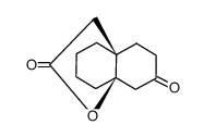 Tricyclo[4.4.3.01,6]-11-oxa-3,12-dioxotridecane Structure