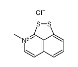 3-methyl[1,2]dithiolo[3,4,5-ij]-isoquinolinium chloride Structure