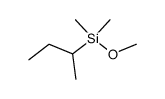 sec-butyl(methoxy)dimethylsilane Structure
