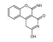 5-imino-1H-chromeno[3,4-c]pyridine-2,4-dione结构式