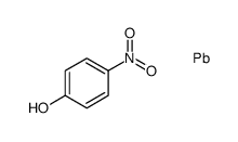 Trimethyl (p-nitrophenoxy)lead结构式