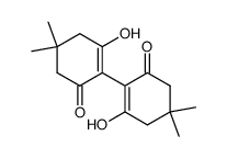 2,2'-Dihydroxy-4,4,4',4'-tetramethyl(bi-1-cyclohexen-1-yl)-6,6'-dion Structure