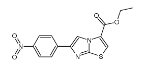 6-(4-NITROPHENYL)IMIDAZO[2,1-B]THIAZOLE-3-CARBOXYLIC ACID ETHYL ESTER picture