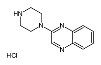 2-Piperazin-1-yl-quinoxaline hydrochloride structure