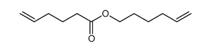 hex-5-enoic acid hex-5-enyl ester Structure