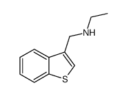 Benzo[b]thiophen-3-ylmethyl-ethyl-amine结构式