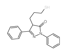 2,5-diphenyl-4-(3-sulfanylpropyl)-4H-pyrazol-3-one picture