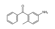 Benzophenone, 5-amino-2-methyl- (8CI) structure