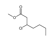 methyl 3-chloroheptanoate Structure