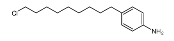 1-chloro-9-(p-aminophenyl)nonane Structure