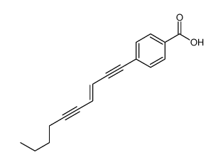 4-dec-3-en-1,5-diynylbenzoic acid Structure