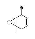 2-bromo-6-methyl-7-oxabicyclo[4.1.0]hept-3-ene结构式