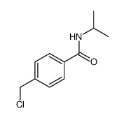 4-(chloromethyl)-N-(isopropyl)benzamide Structure