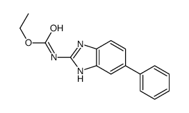 ethyl N-(6-phenyl-1H-benzimidazol-2-yl)carbamate Structure