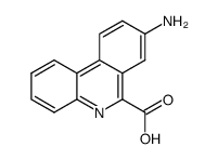 8-amino-phenanthridine-6-carboxylic acid Structure