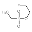 2-Fluoroethyl ester ethanesulfonic acid Structure