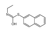 S-naphthalen-2-yl N-ethylcarbamothioate Structure