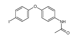 acetic acid-[4-(4-iodo-phenoxy)-anilide]结构式