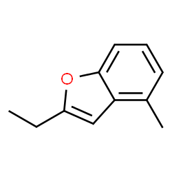 Benzofuran,2-ethyl-4-methyl- Structure