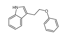 3-(2-phenoxyethyl)-1H-indole Structure
