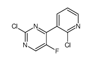 2-chloro-4-(2-chloropyridin-3-yl)-5-fluoropyrimidine Structure