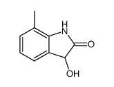 3-hydroxy-7-methyl-indolin-2-one Structure