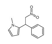 1-methyl-2-(2-nitro-1-phenylethyl)pyrrole结构式