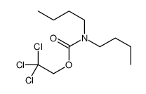 2,2,2-trichloroethyl N,N-dibutylcarbamate Structure