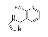 3-(1H-imidazol-2-yl)pyridin-2-amine结构式
