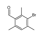 3-bromo-2,4,6-trimethylbenzaldehyde Structure