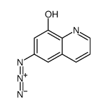 6-azidoquinolin-8-ol Structure