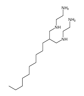 N,N'-bis(2-aminoethyl)-2-decylpropane-1,3-diamine结构式