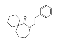 8-(2-phenylethyl)-8-azaspiro[5.6]dodecan-7-one Structure