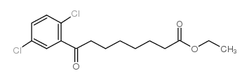 ethyl 8-(2,5-dichlorophenyl)-8-oxooctanoate结构式
