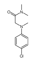 2-(4-chloro-N-methylanilino)-N,N-dimethylacetamide Structure