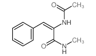 2-acetamido-N-methyl-3-phenyl-prop-2-enamide picture