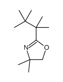 4,4-dimethyl-2-(2,3,3-trimethylbutan-2-yl)-5H-1,3-oxazole结构式