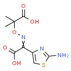 2-Amino-((1-carboxy-1-methyl ethoxy)imino)-4-thiazoleacetic acid picture