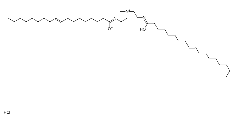 dimethylbis[2-(oleoylamino)ethyl]ammonium chloride结构式