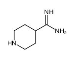 4-哌啶甲脒结构式