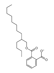 2-(2-butyldecoxycarbonyl)benzoate结构式