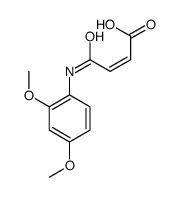 4-(2,4-dimethoxyanilino)-4-oxobut-2-enoic acid Structure