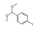 1-(Dimethoxymethyl)-4-iodobenzene Structure