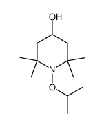 i-propyl-4-hydroxy-2,2,6,6-tetramethylpiperidinyl-1-oxyl结构式