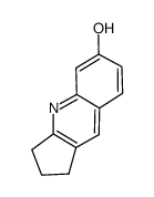 6-hydroxy-2,3-dihydro-1H-cyclopenta[b]quinoline结构式