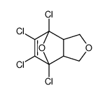 -Tetrachlor-4.7-epoxy-4.7.8.9-tetrahydrophthalan结构式
