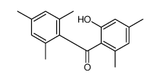 (2-hydroxy-4,6-dimethylphenyl)-(2,4,6-trimethylphenyl)methanone结构式