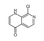 8-chloro-1,4-dihydro-1,7-naphthyridin-4-one picture